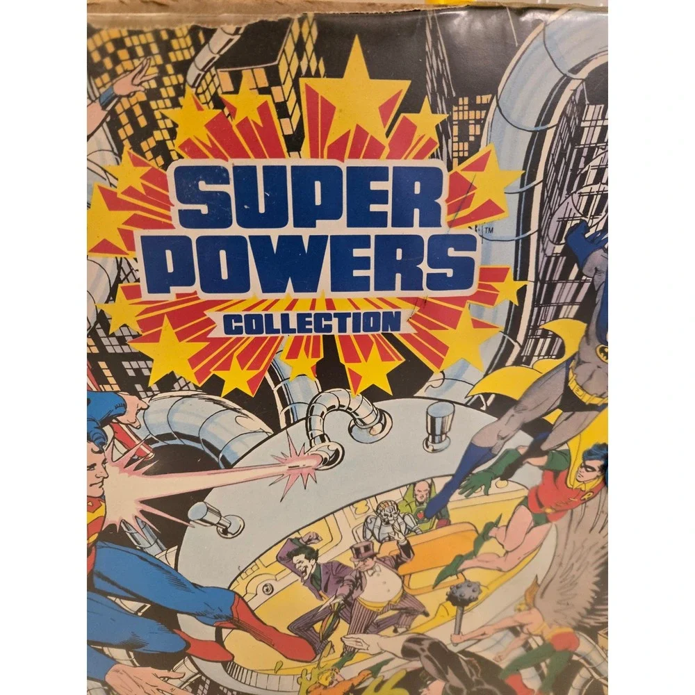 Vintage Kenner Super Powers Collection Vol 1 Action Figure Carrying Case DC 1984